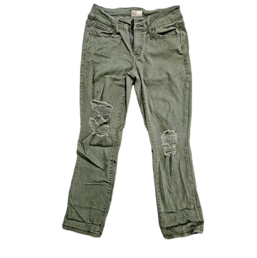 So capri denim size 5 green